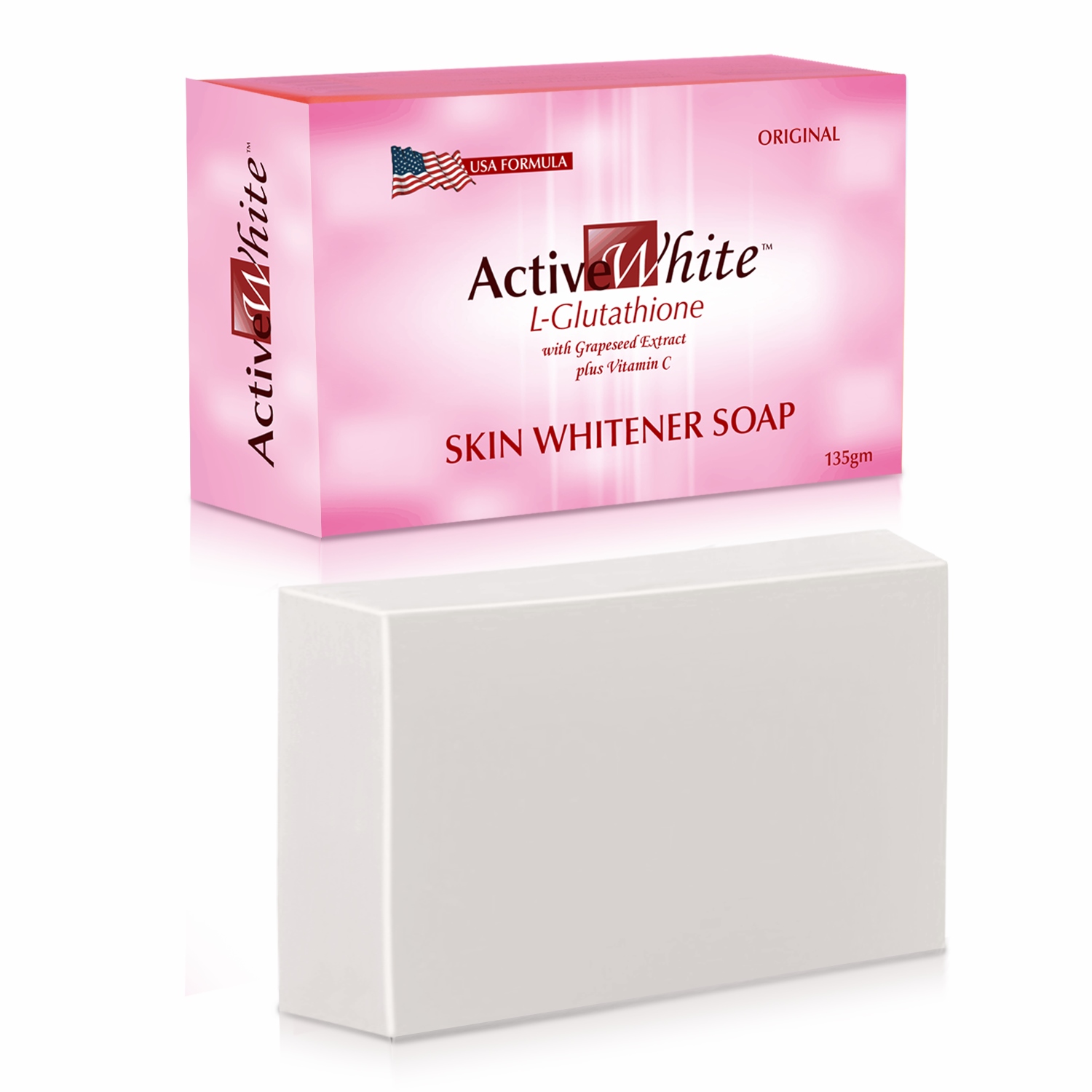 Active White L Glutathione Skin Whitening Soap