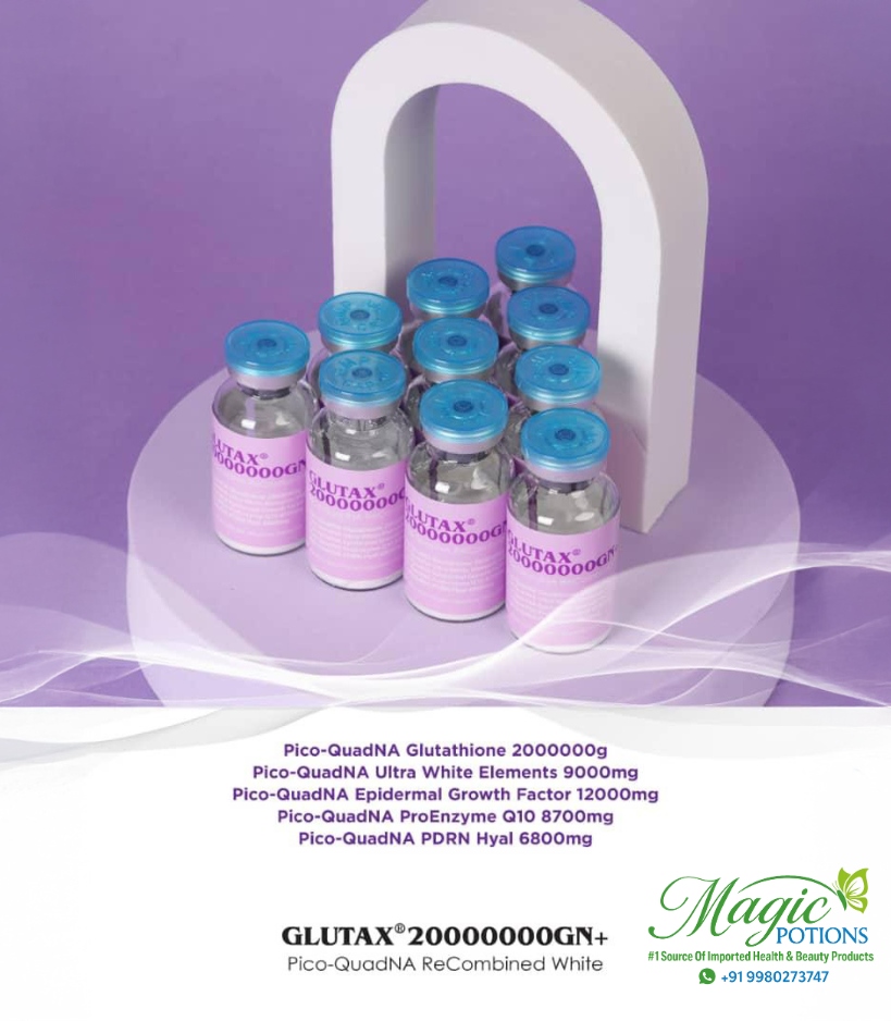 Glutax 20000000GN plus Recombined White Glutathione Injection