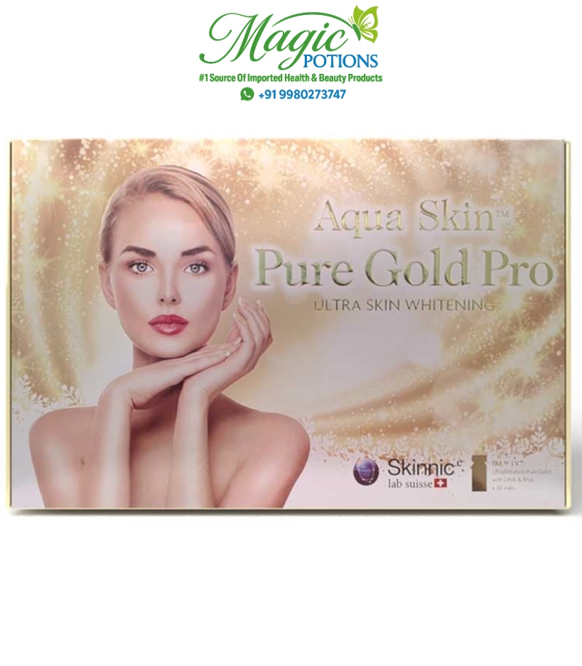 Aqua Skin Pure Gold Pro Ultra Skin Whitening 30 Sessions