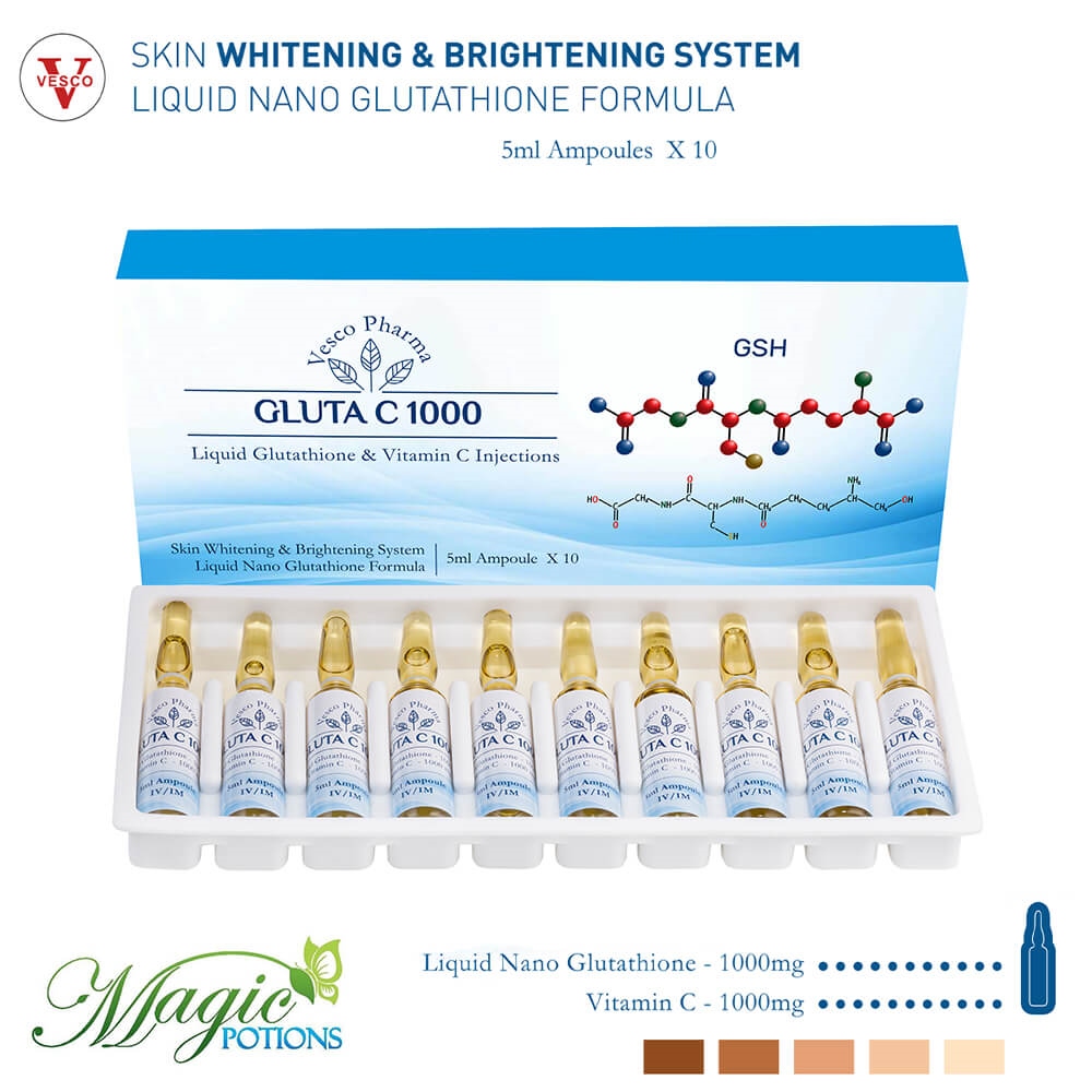 Glutathione Injection By Vesco Pharma Gluta C And Vitamin C