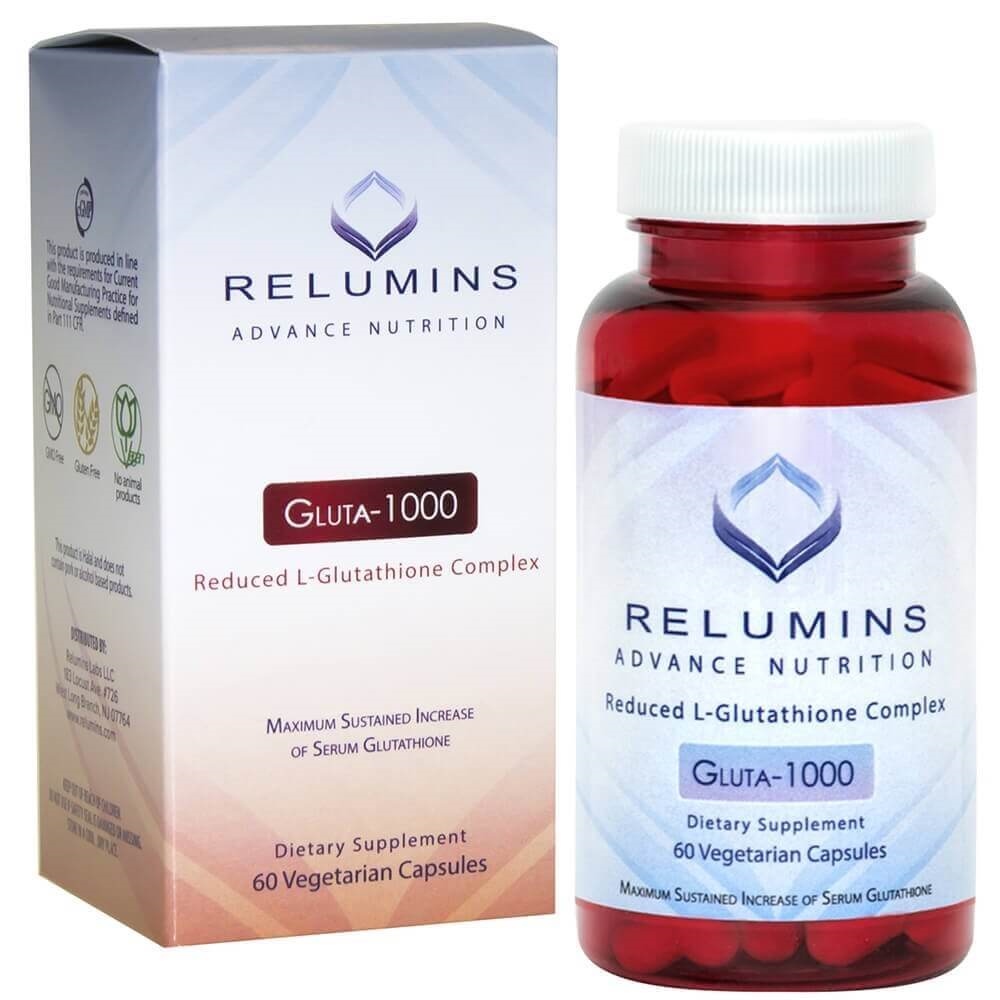 Relumins 1000mg Glutathione 60 Capsules