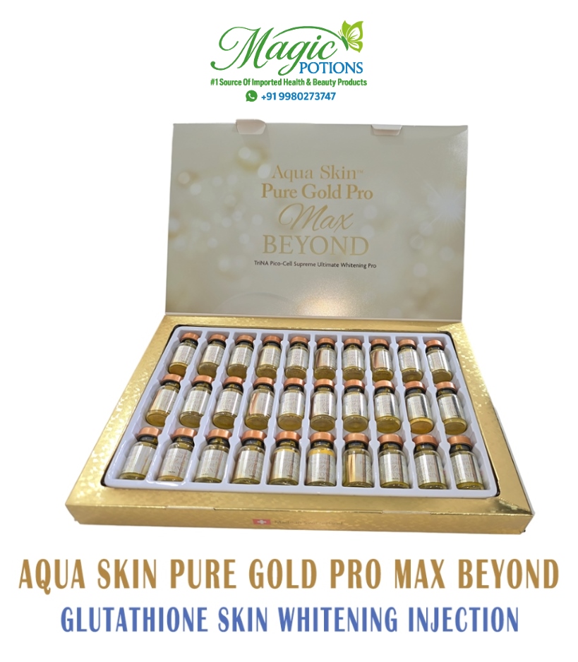 Aqua Skin Pure Gold Pro Max Beyond Glutathione Injection
