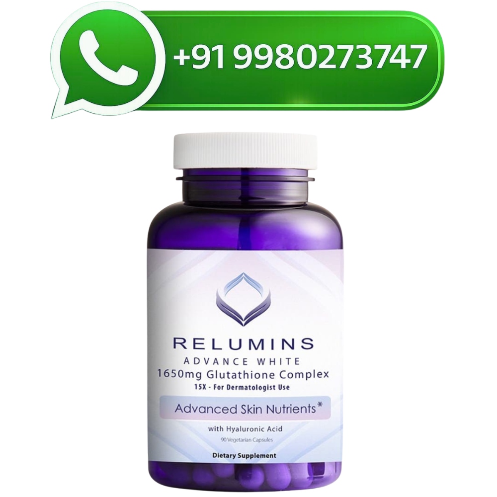 Relumins 1650mg Glutathione With Hyaluronic Acid Capsules