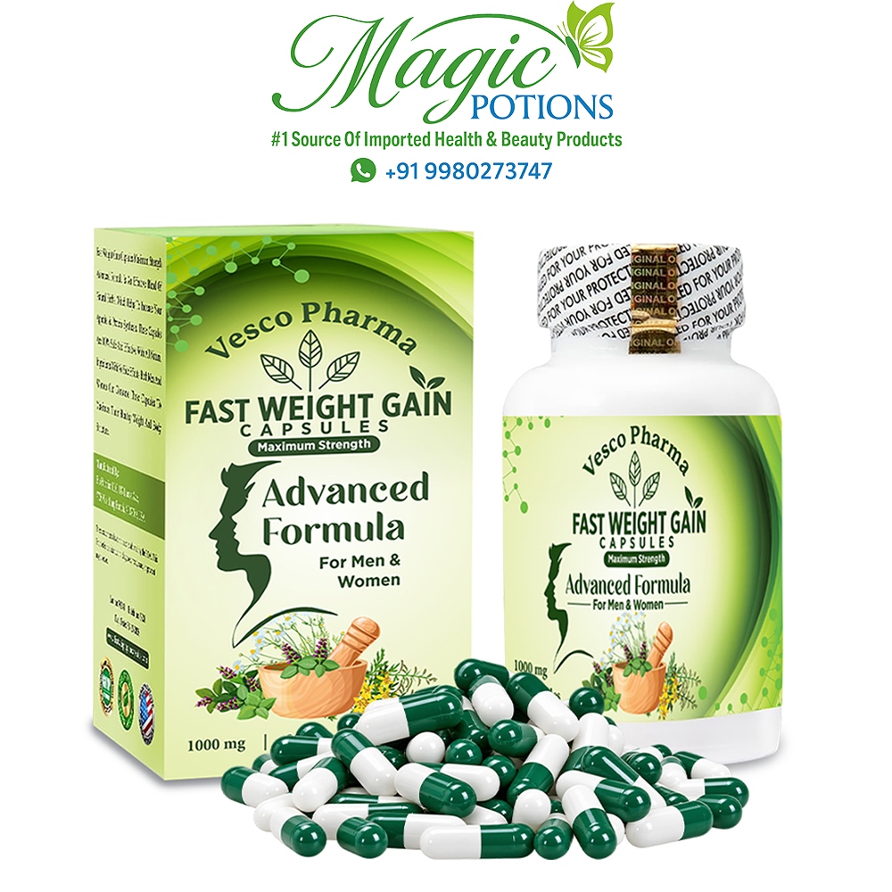 Vesco Pharma Fast Weight Gain Capsules Advanced Formula For Men & Women