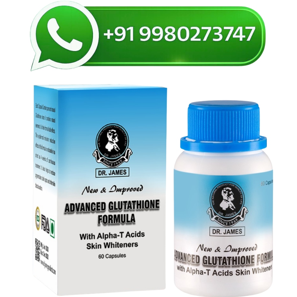 Dr James GMP Glutathione Skin Whitening Pills