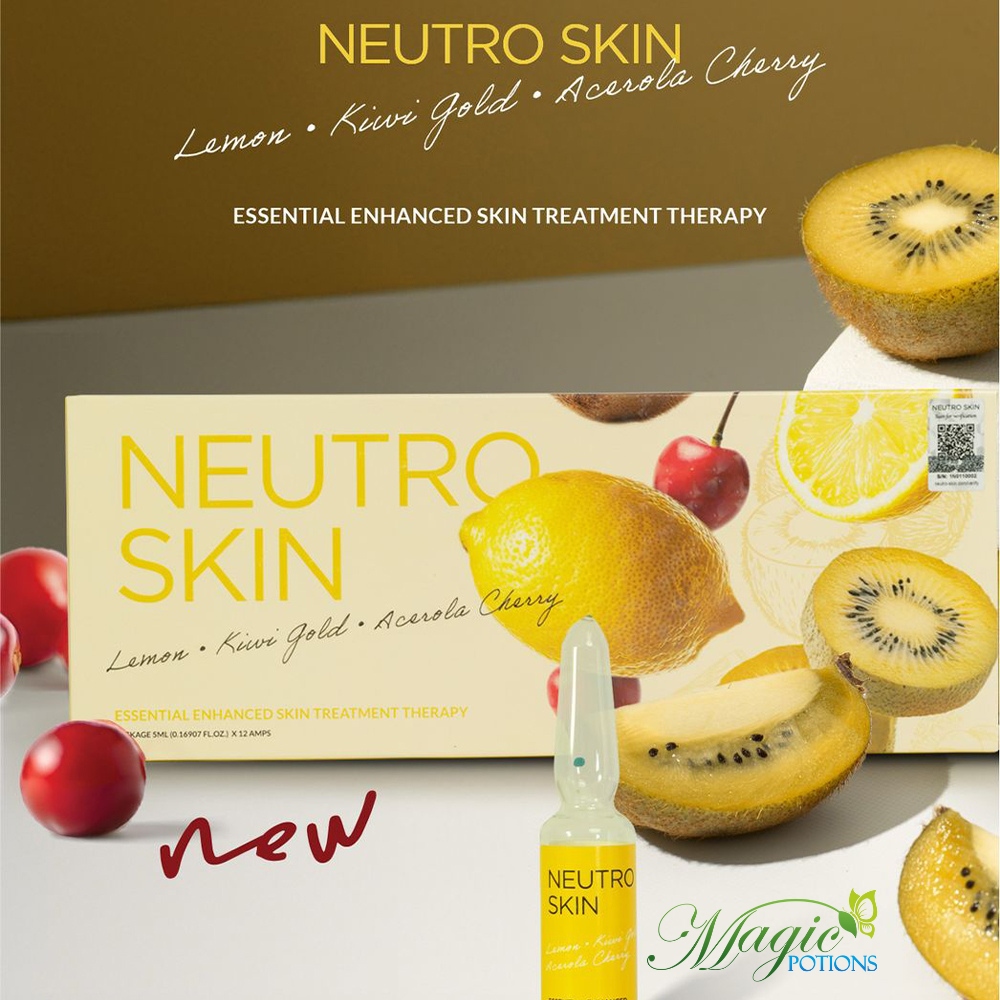 Neutro Skin Lemon, Kiwi Gold, Avocado cherry Collagen & Vitamin C Injection