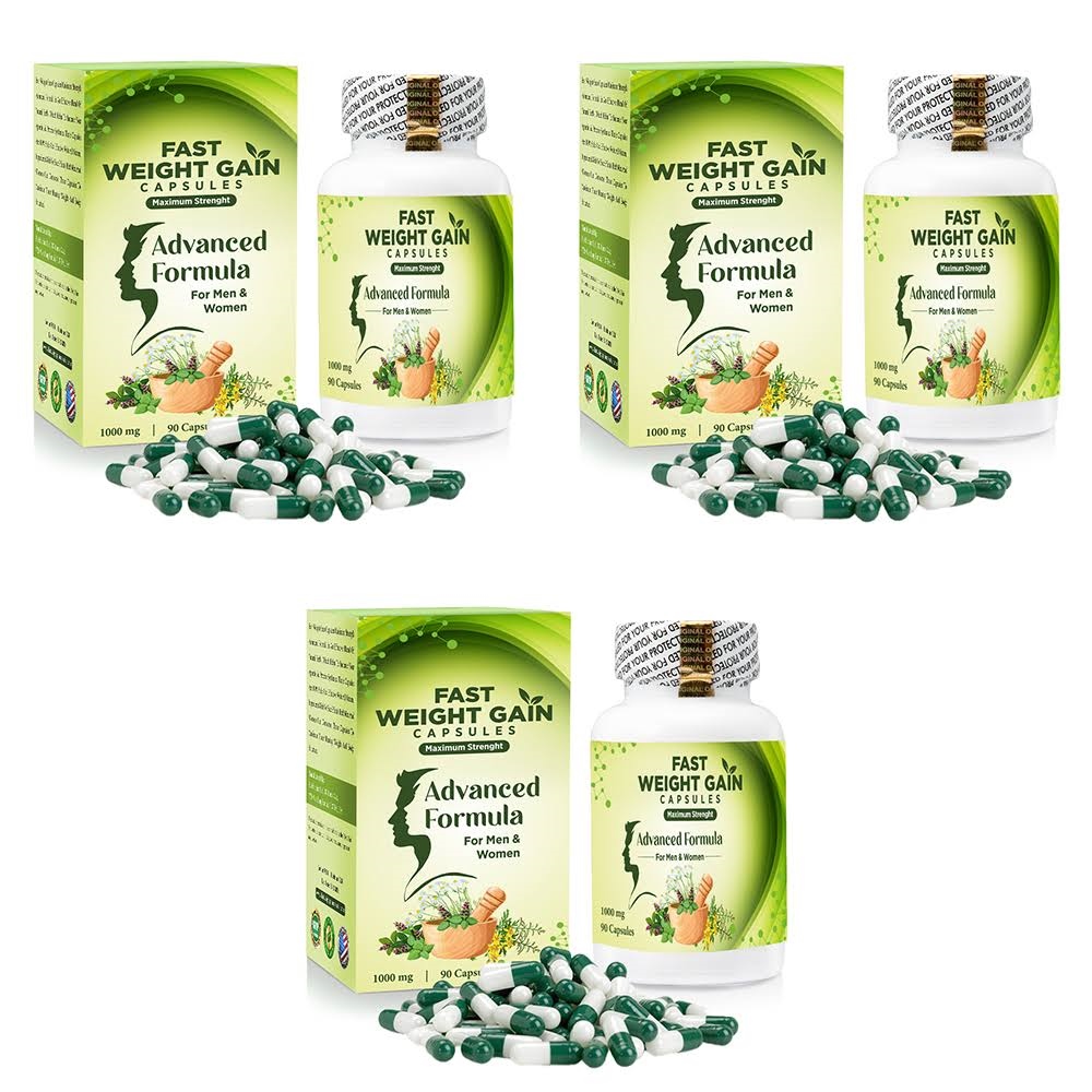 Vesco Pharma Fast Weight Gain Capsules Pack of 3