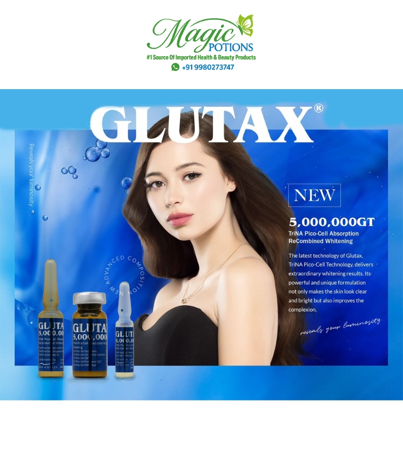 Glutax 5000000GT TriNA Pico Cell Glutathione Whitening Injection