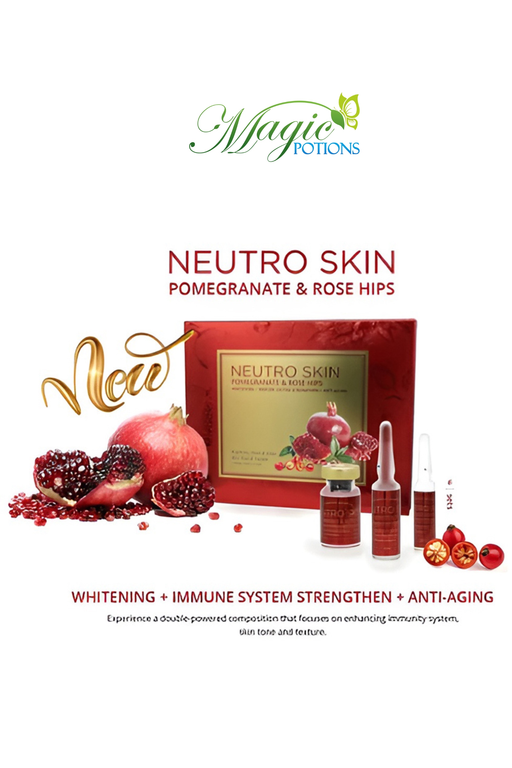 Neutro Skin Pomegranate & Rosehips Glutathione Injection