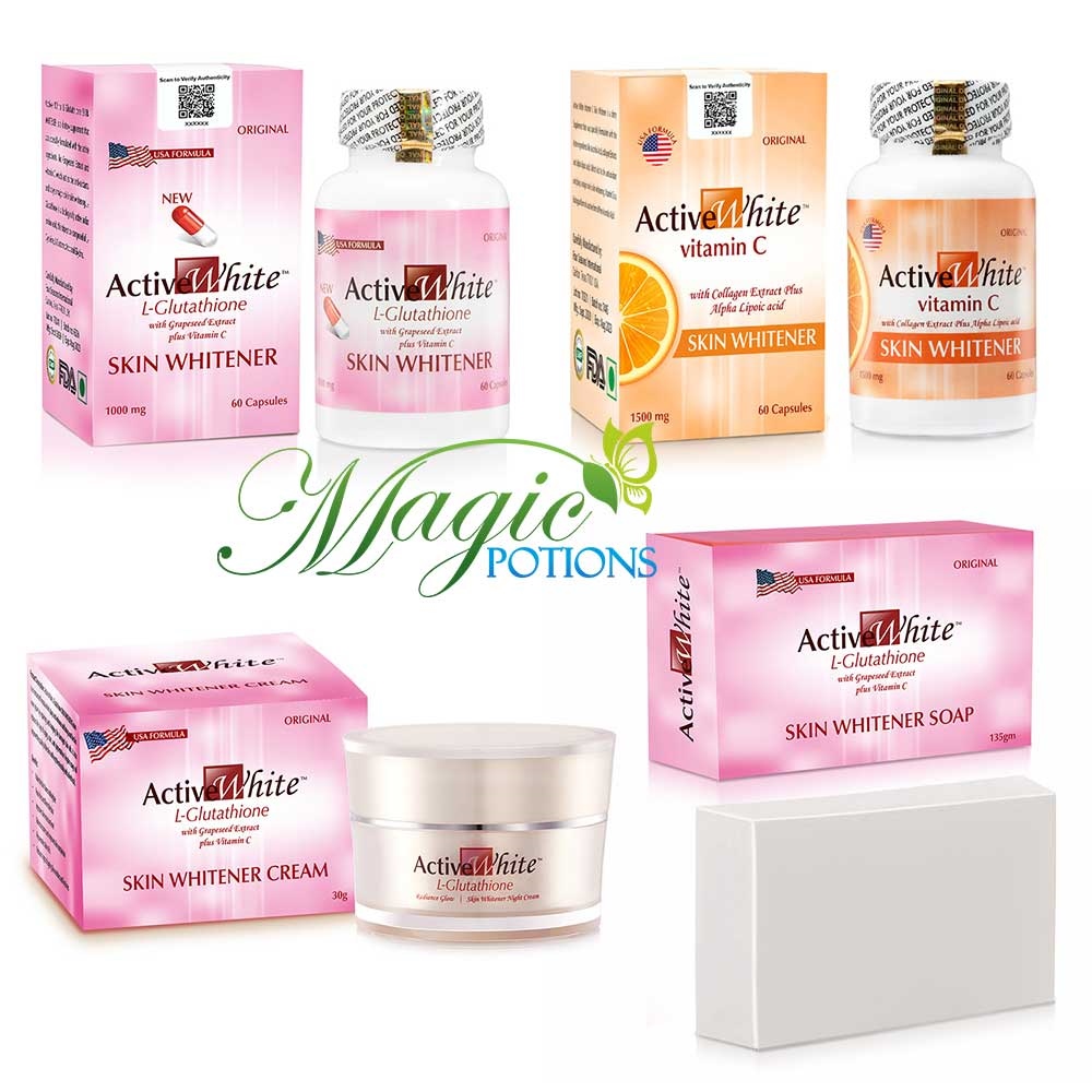 Active White Skin Whitening Combo Pack