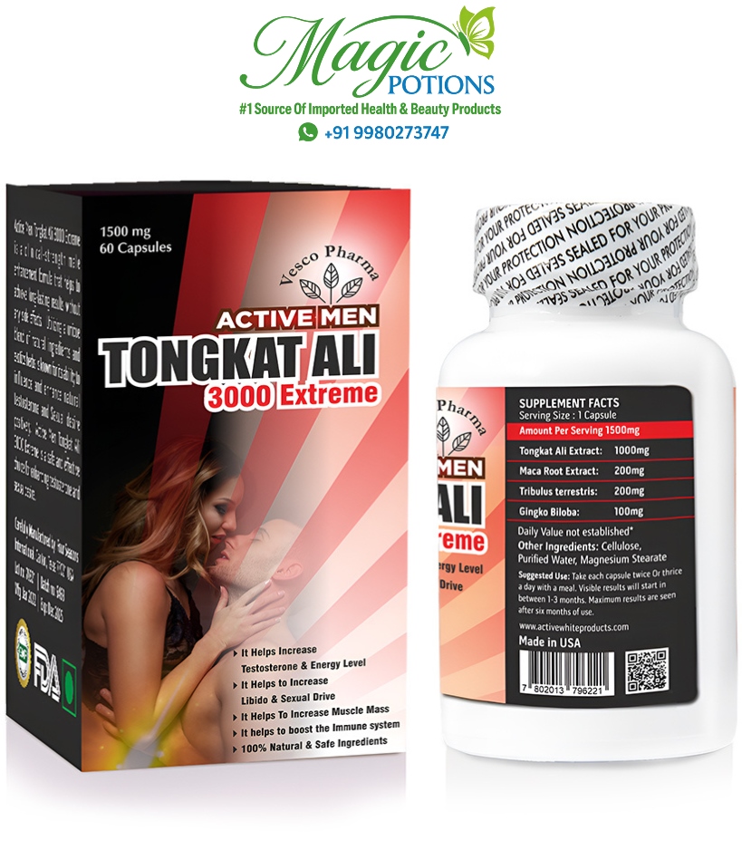 Vesco Pharma Active Men Tongkat Ali 3000 Extreme