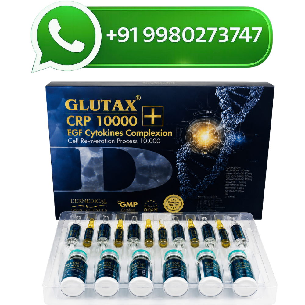 Glutax CRP 10000 EGF Cytokines Complexion