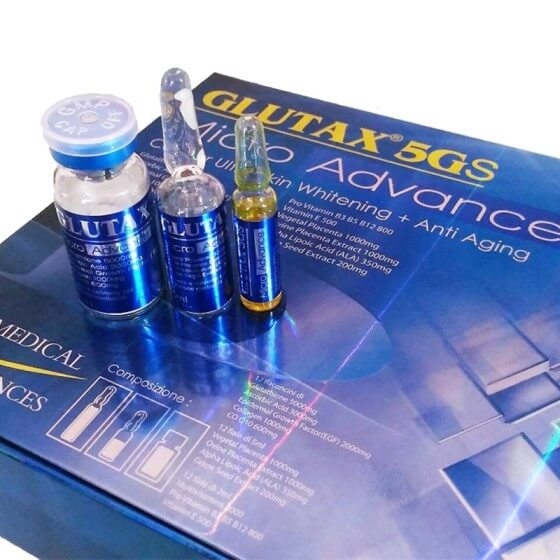 Glutax 5gs Micro Advance Glutathione 5000mg 12 Sessions