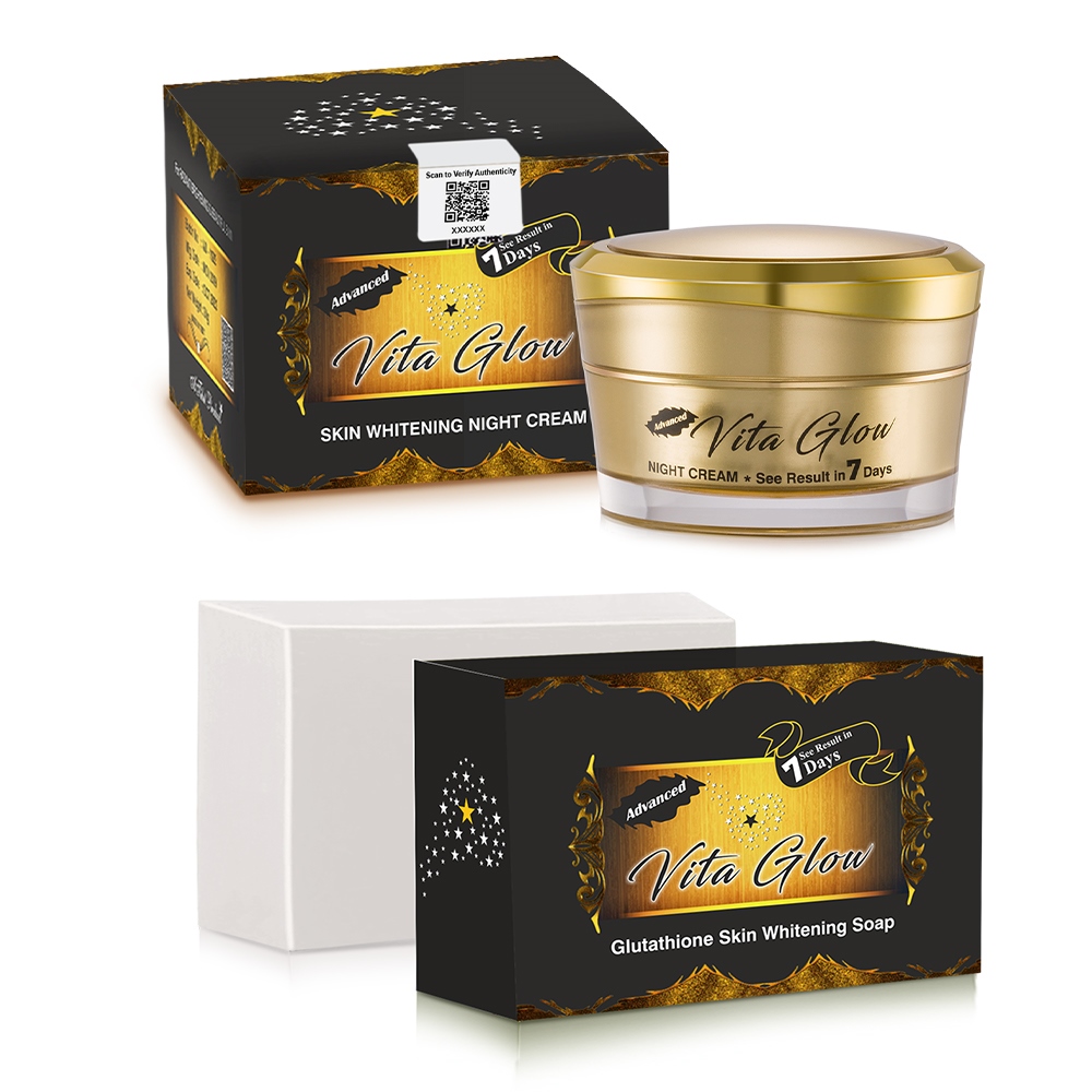 Advanced Vita Glow Night Cream & Advanced Vita Glow Soap