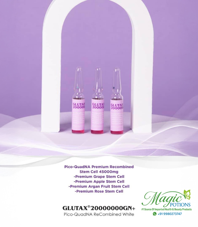 Glutax 20000000GN plus Recombined White Glutathione Injection
