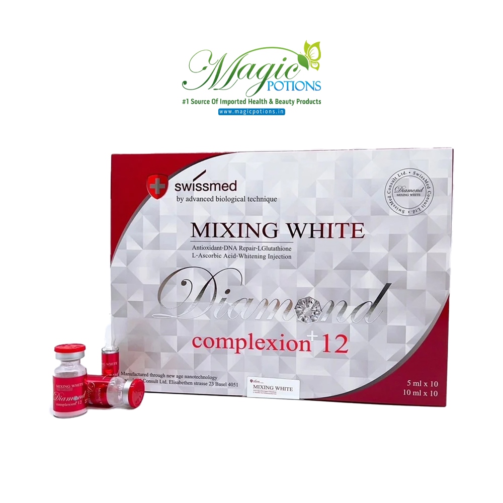 Swissmed Mixing White Diamond Complexion 12 Glutathione Whitening Injection