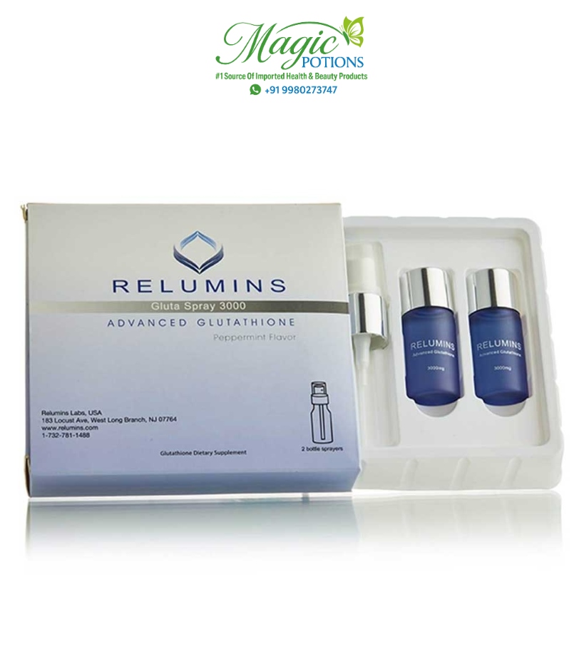 Relumins Gluta Oral Spray 3000 Glutathione Vials