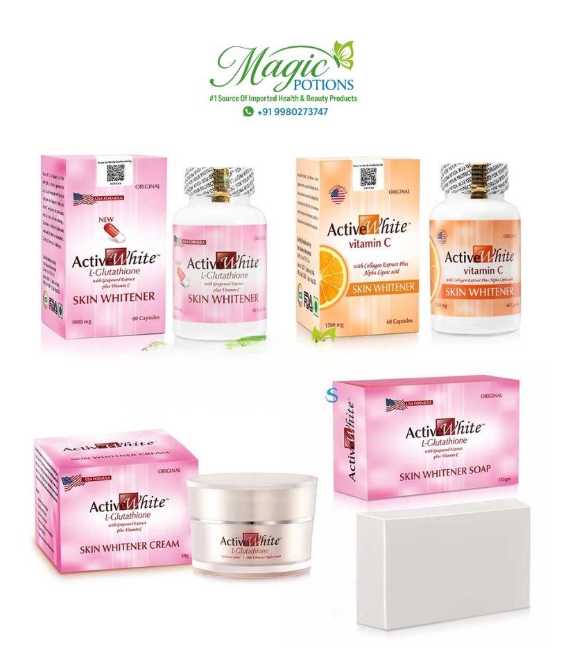 Active White Skin Whitening Combo Pack