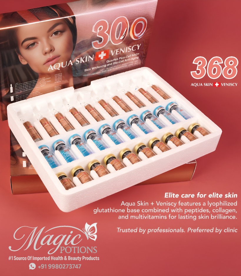 Aqua Skin Veniscy 368 Glutathione Injection