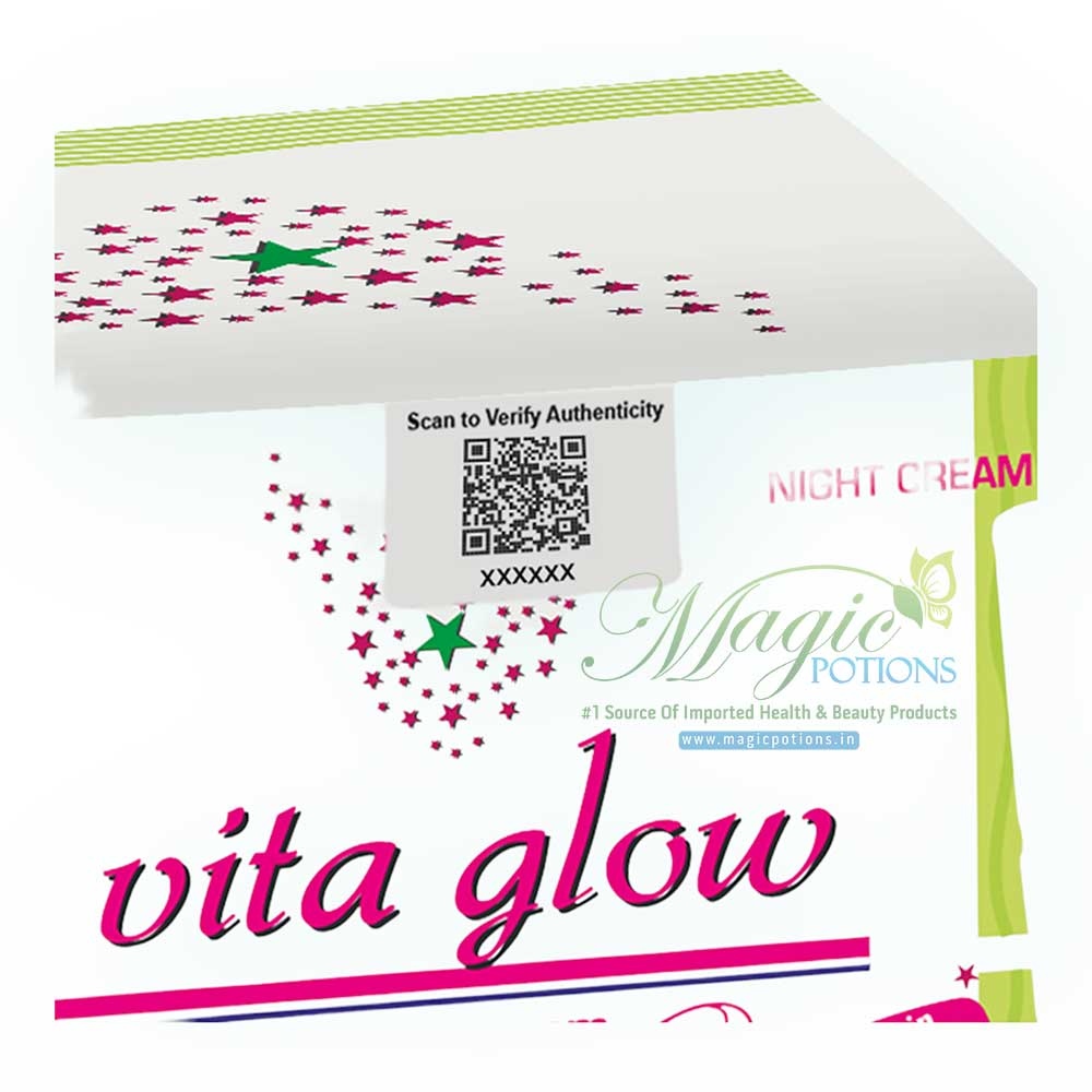 Vita Glow Night Cream for Skin Whitening Authentic 30g