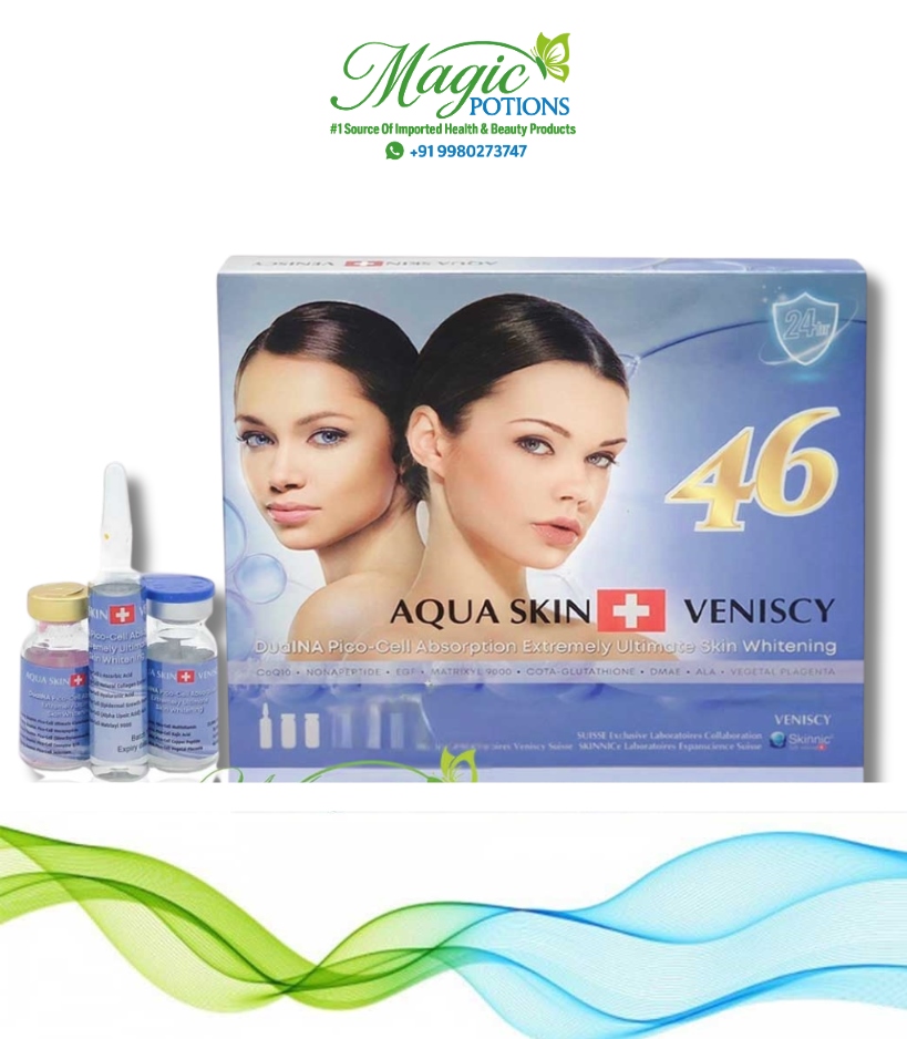 Aqua Skin Veniscy 46 Glutathione Injections