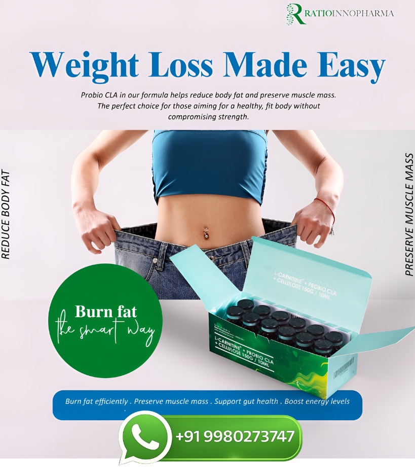 Ratiopharm L Carnitine plus Pro Bio CLA 150G Weight Loss Injection