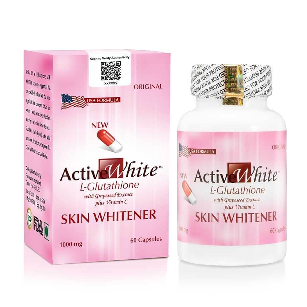 Active White L Glutathione Skin Whitening Capsules