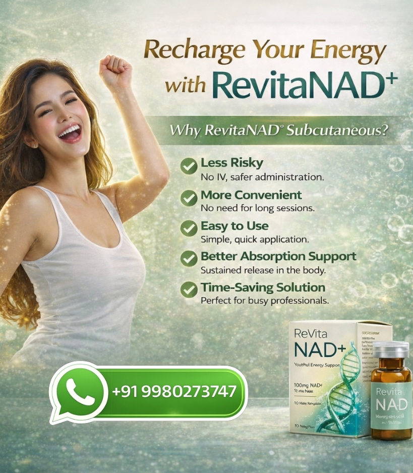 Revita NADplus 100mg Injection Subcutaneous Anti Aging Therapy