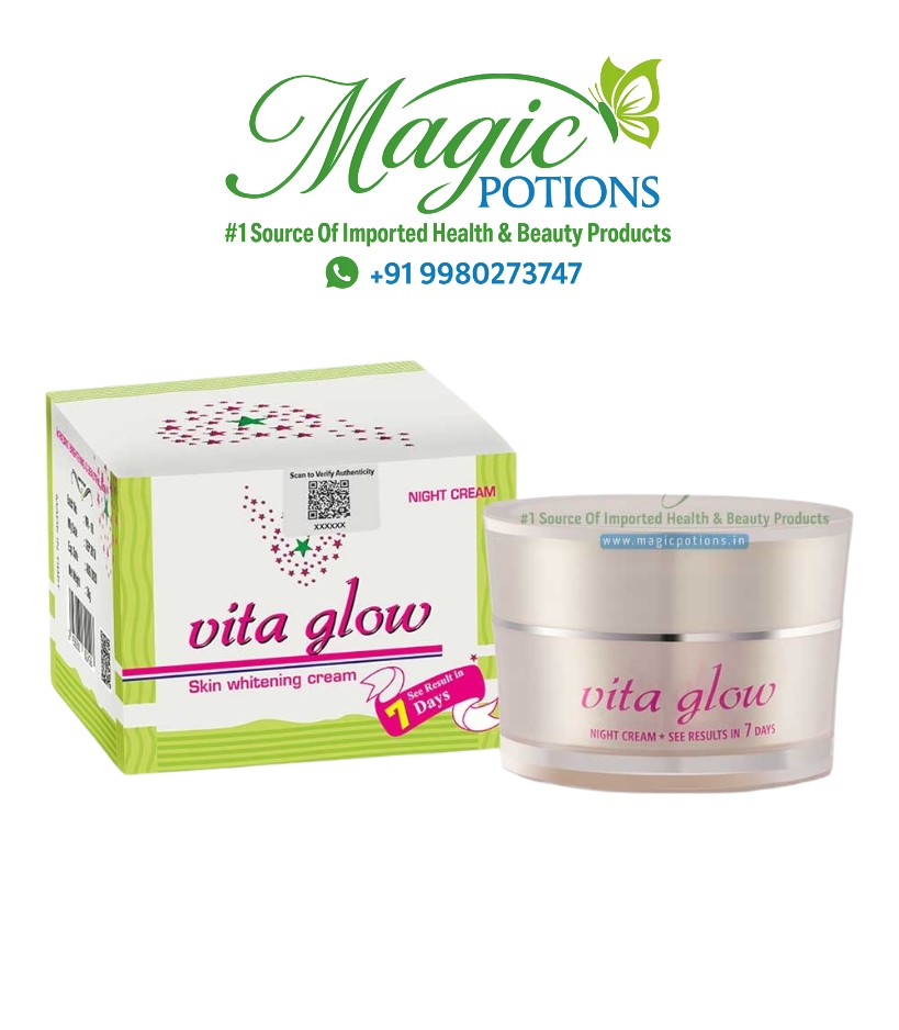 Vita Glow Night Cream for Skin Whitening Authentic 30g
