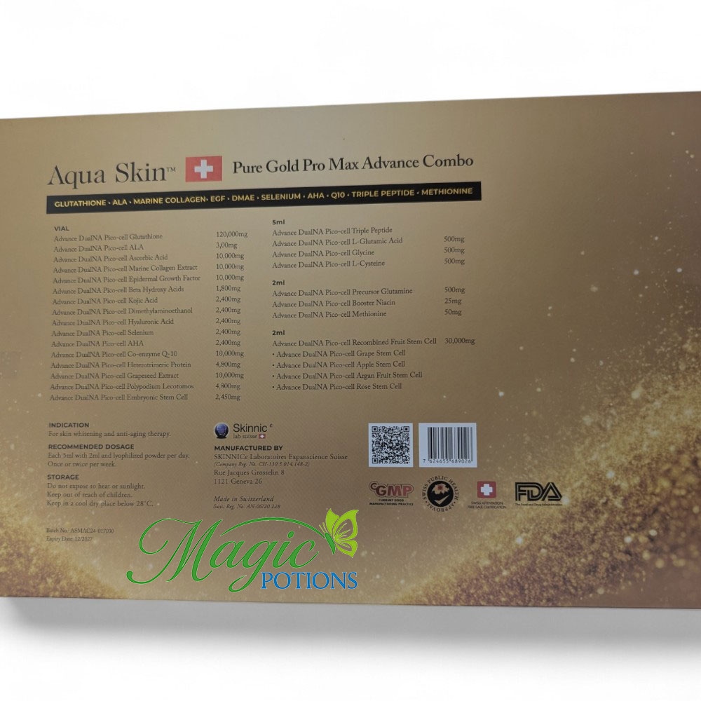 Aqua Skin Pure Gold Pro Max Advance Combo Injection