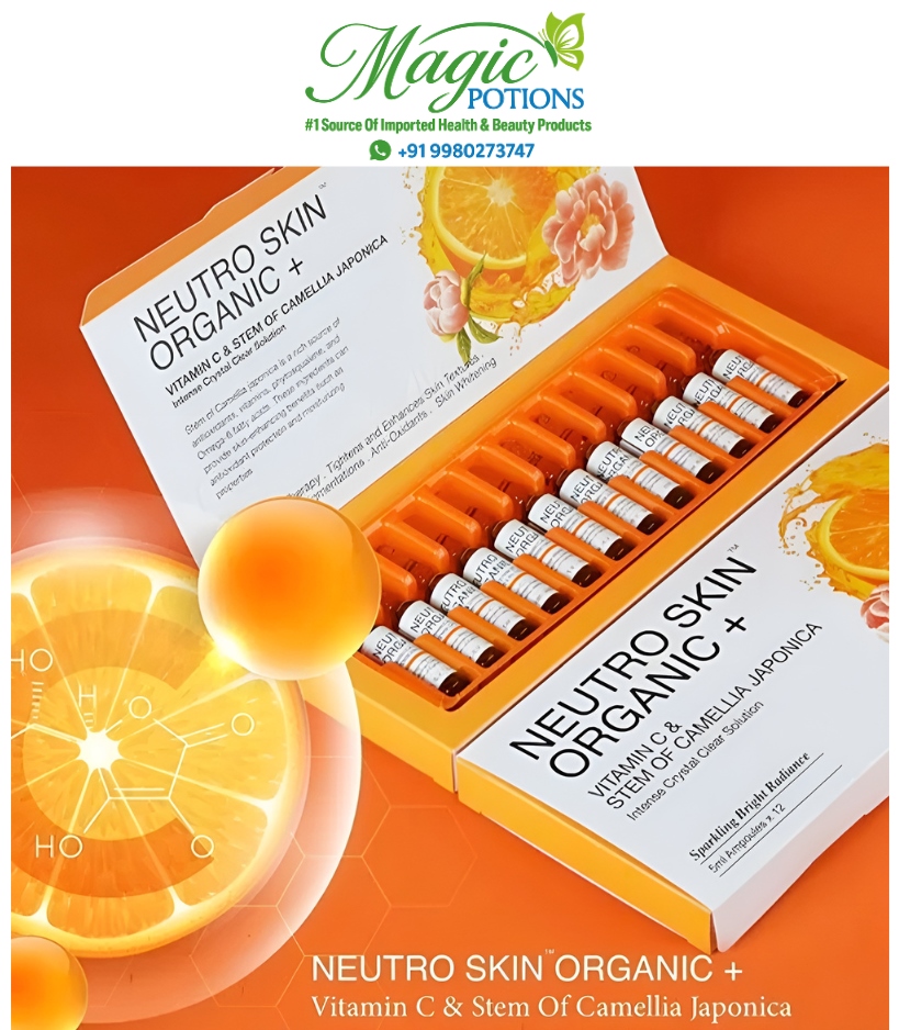 Neutro Skin Organic, Vitamin C & Stem of Camellia Japonica