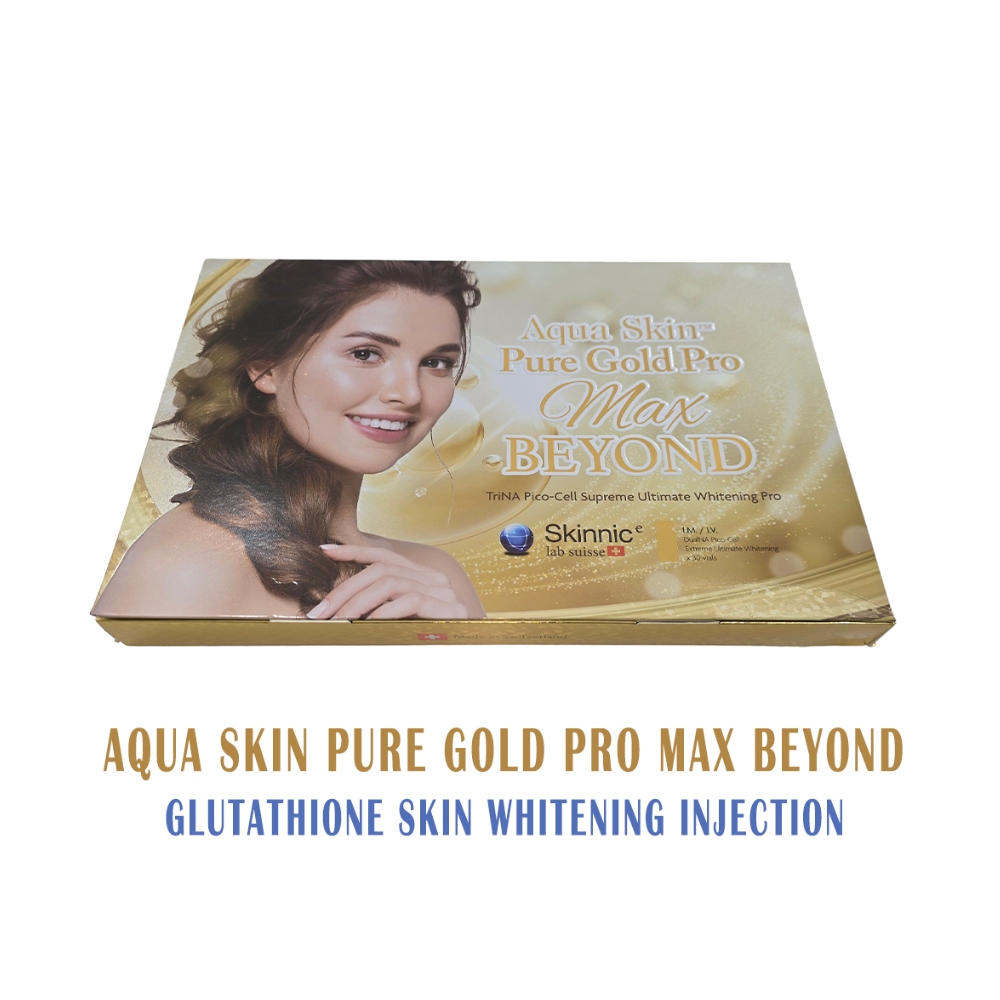 Aqua Skin Pure Gold Pro Max Beyond Glutathione Injection