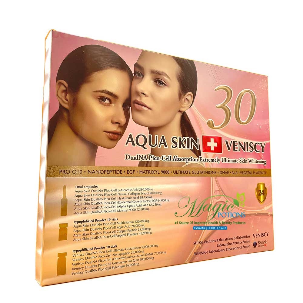 Aqua Skin Veniscy 30 Dualna Pico Cell Absorption Skin Whitening