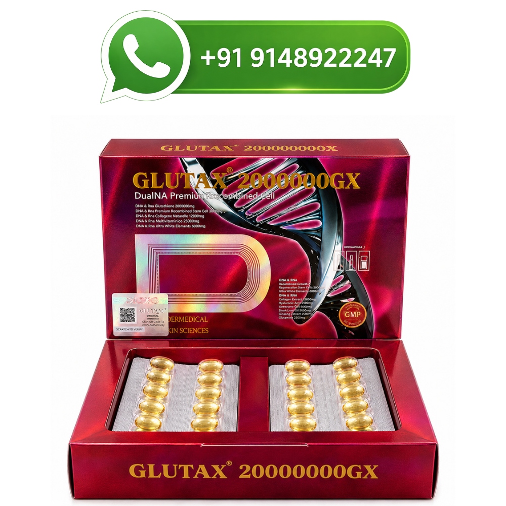 Glutax 20000000GX Glutathione Skin Whitening Softgels
