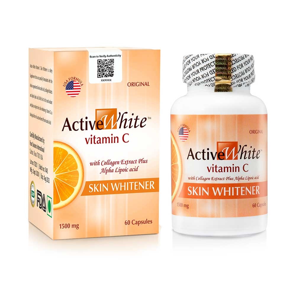 Active White Vitamin C Skin Whitening Pills