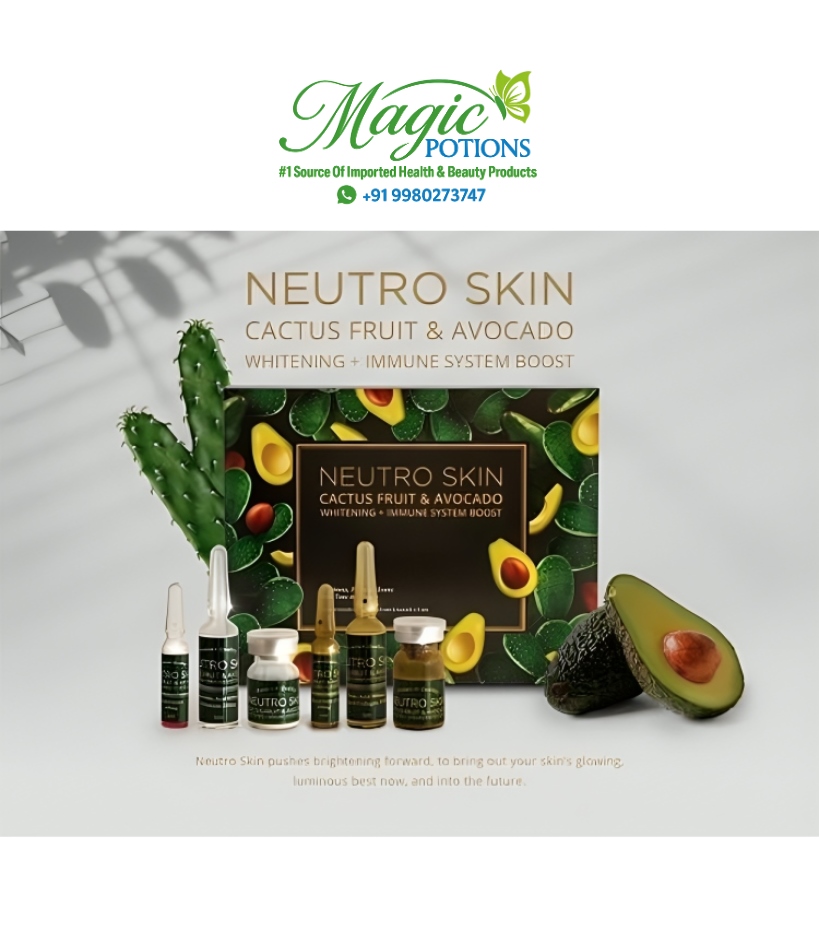 Neutro Skin Cactus fruit and avocado Glutathione Injections