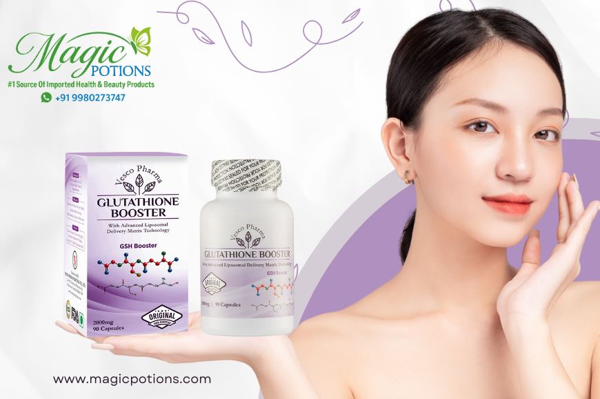 Vesco Pharma Glutathione Booster Capsules: Unlock Radiant, Youthful Skin in Just Weeks