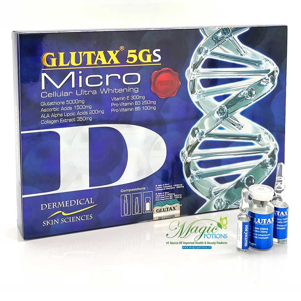 Glutax 5gs Micro 5000mg Cellular Ultra Whitening