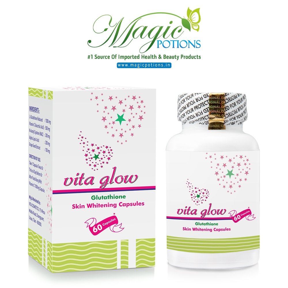 Vita Glow Glutathione Skin Whitening Capsules