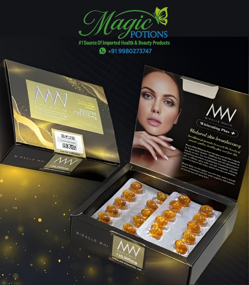 Miracle White Royal Gold 120000mg Glutathione Softgels