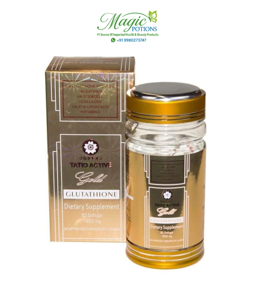 Tatio Active Gold Glutathione 1850mg 60 Softgel