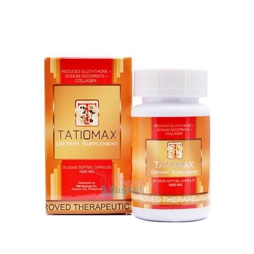 Tatiomax Glutathione Whitening Softgels 1600 mg