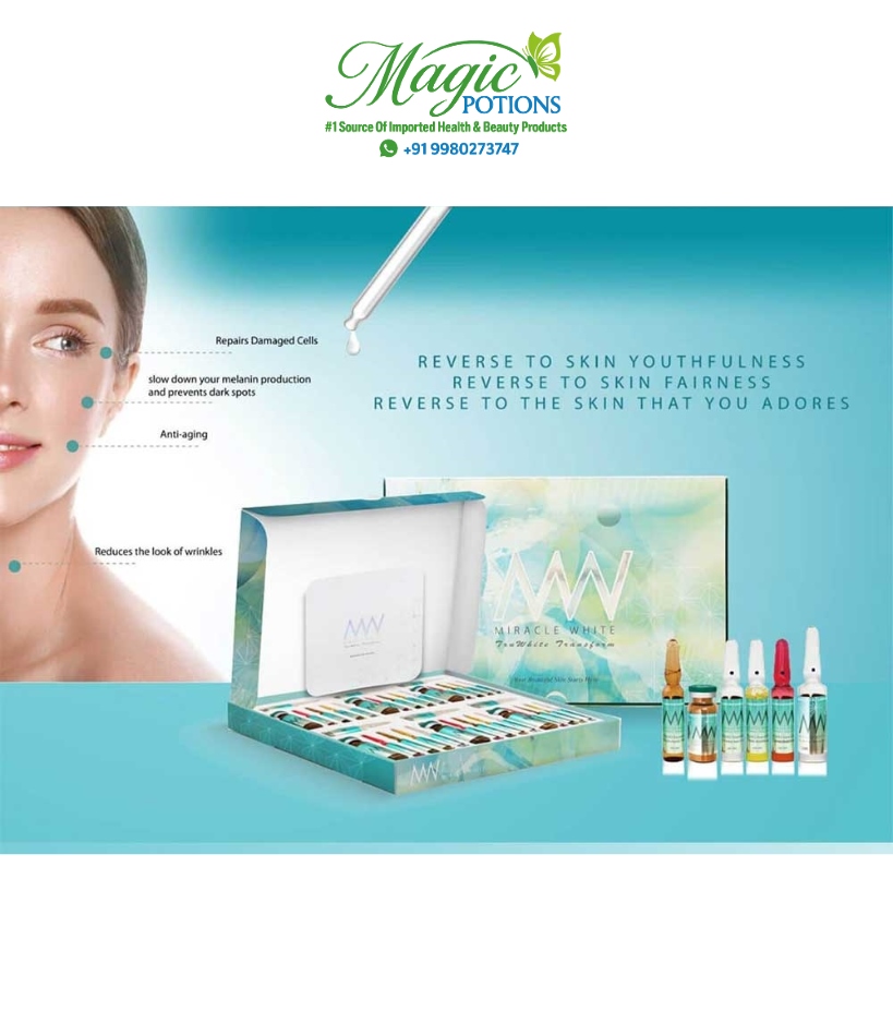 Miracle White Tru White Transform 25000mg Glutathione