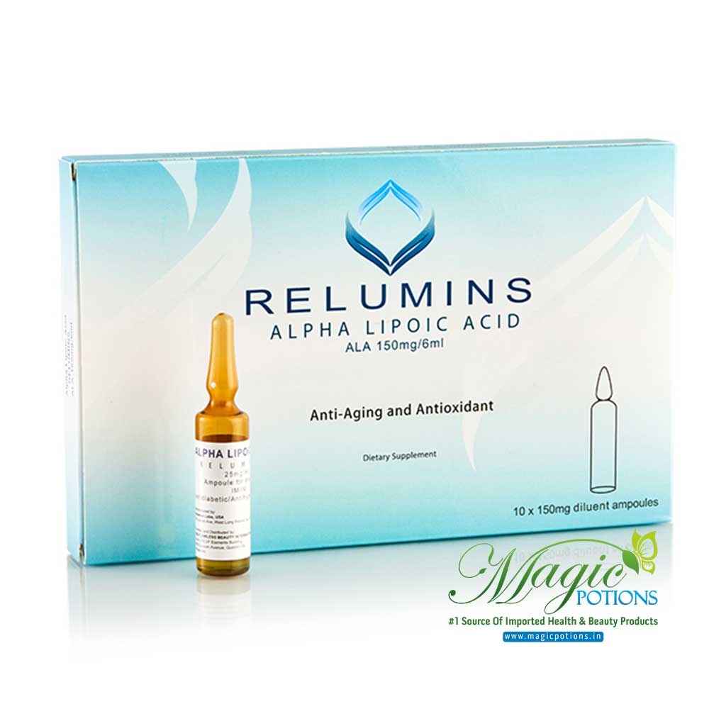 Relumins Alpha Lipoic Acid Anti Aging And Antioxidant Injection