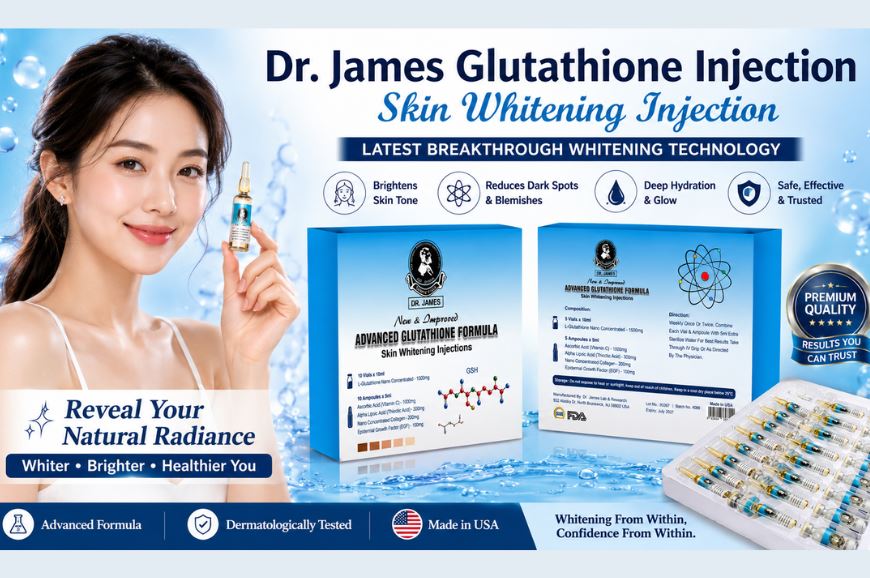 Dr James Glutathione Injection 1500mg: 10 Powerful Benefits, Uses, Safety, Side Effect