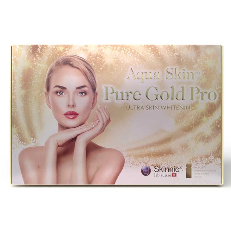 Aqua Skin Pure Gold Pro Ultra Skin Whitening 30 Sessions