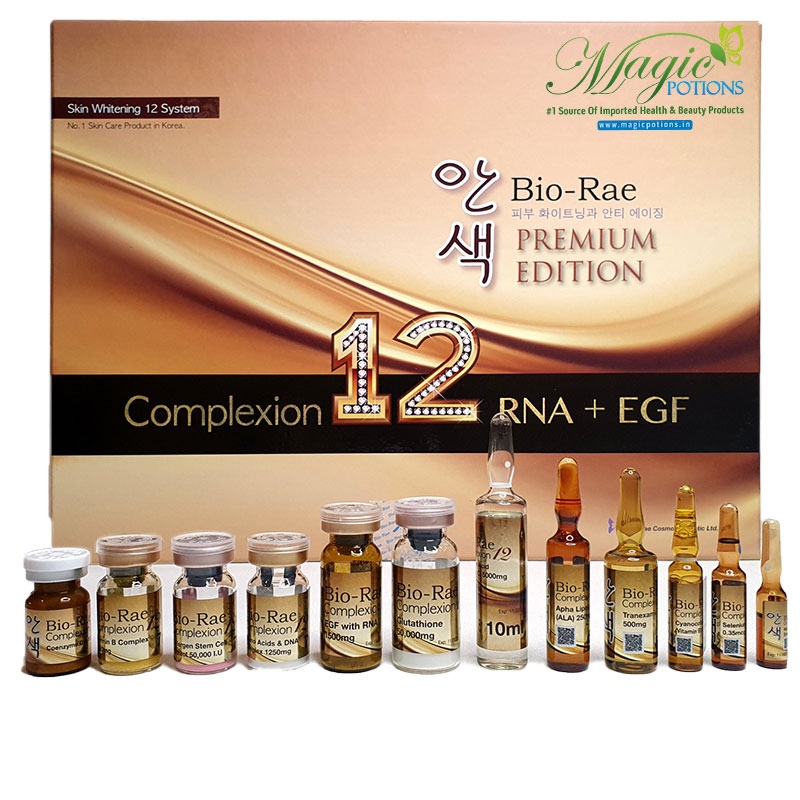 Bio Rae Complexion 12 Skin Whitening Injections