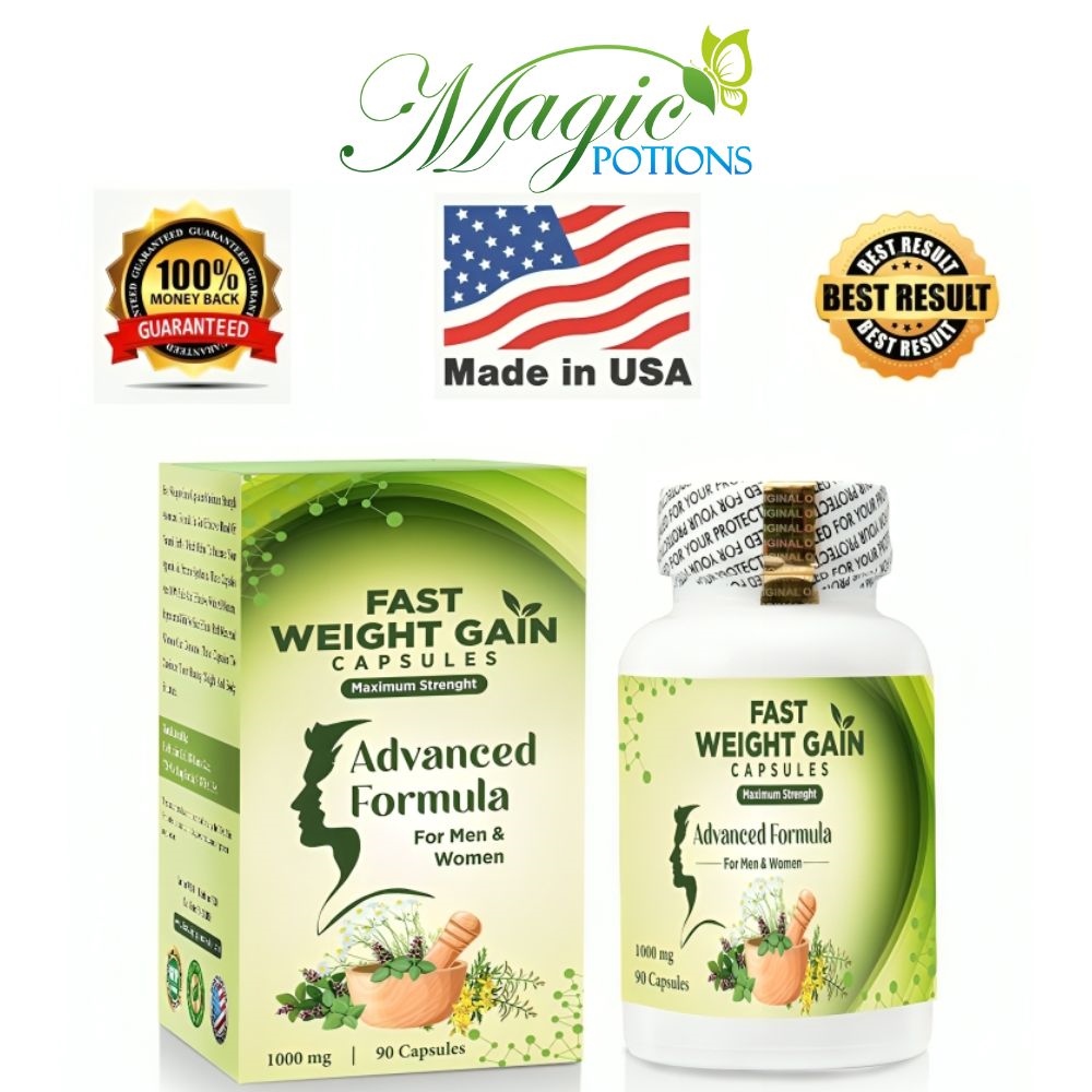 Vesco Pharma Fast Weight Gain Capsules Advanced Formula For Men & Women