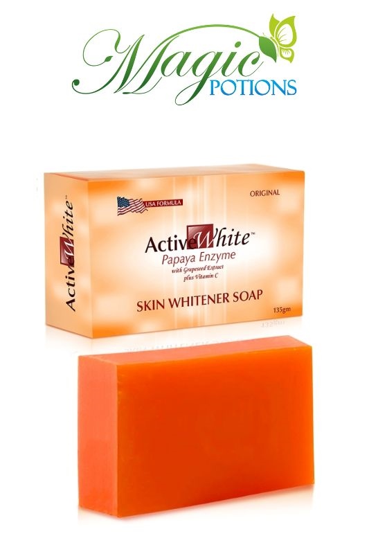 Active White Papaya Enzyme Skin Whitening Soap