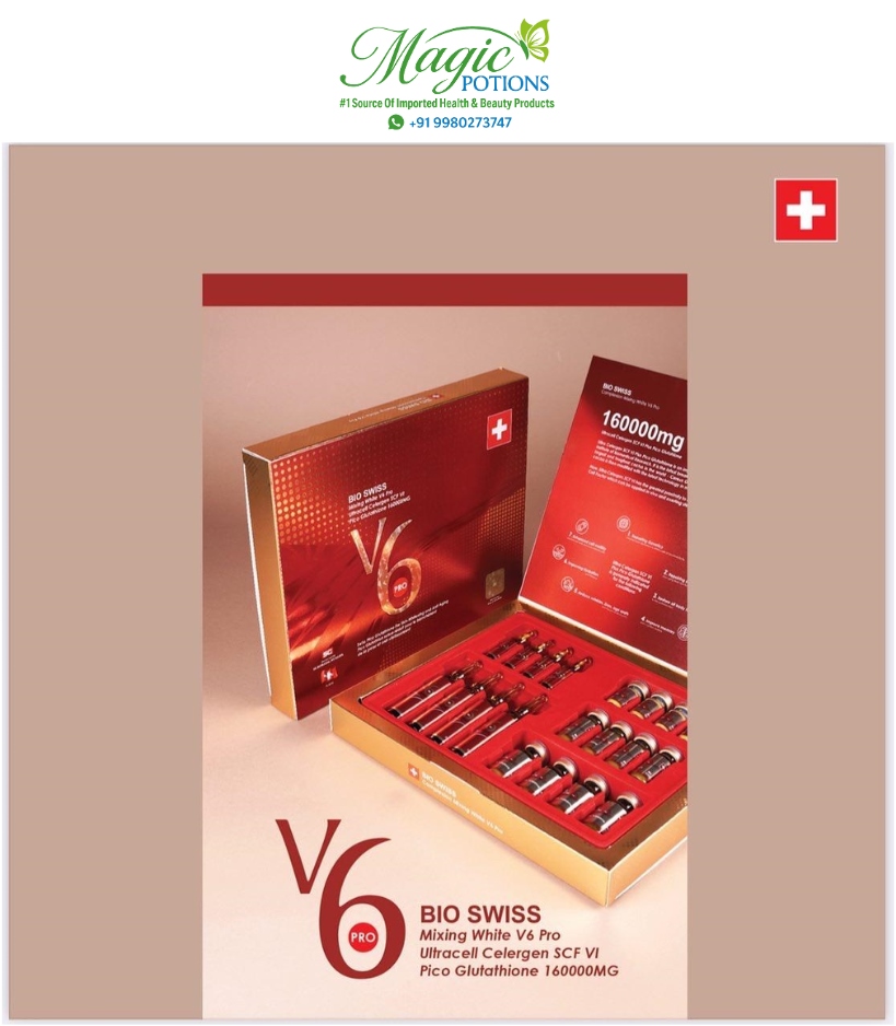 Bio Swiss Mixing White V6 Pro Glutathione Whitening Injection